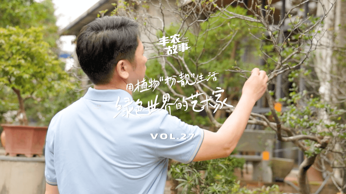 17年，他用一草一木去点亮了一个个家。